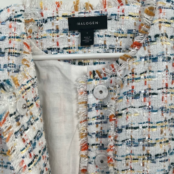 NWT Halogen Boucle Tweed Jacket - Picture 2 of 7